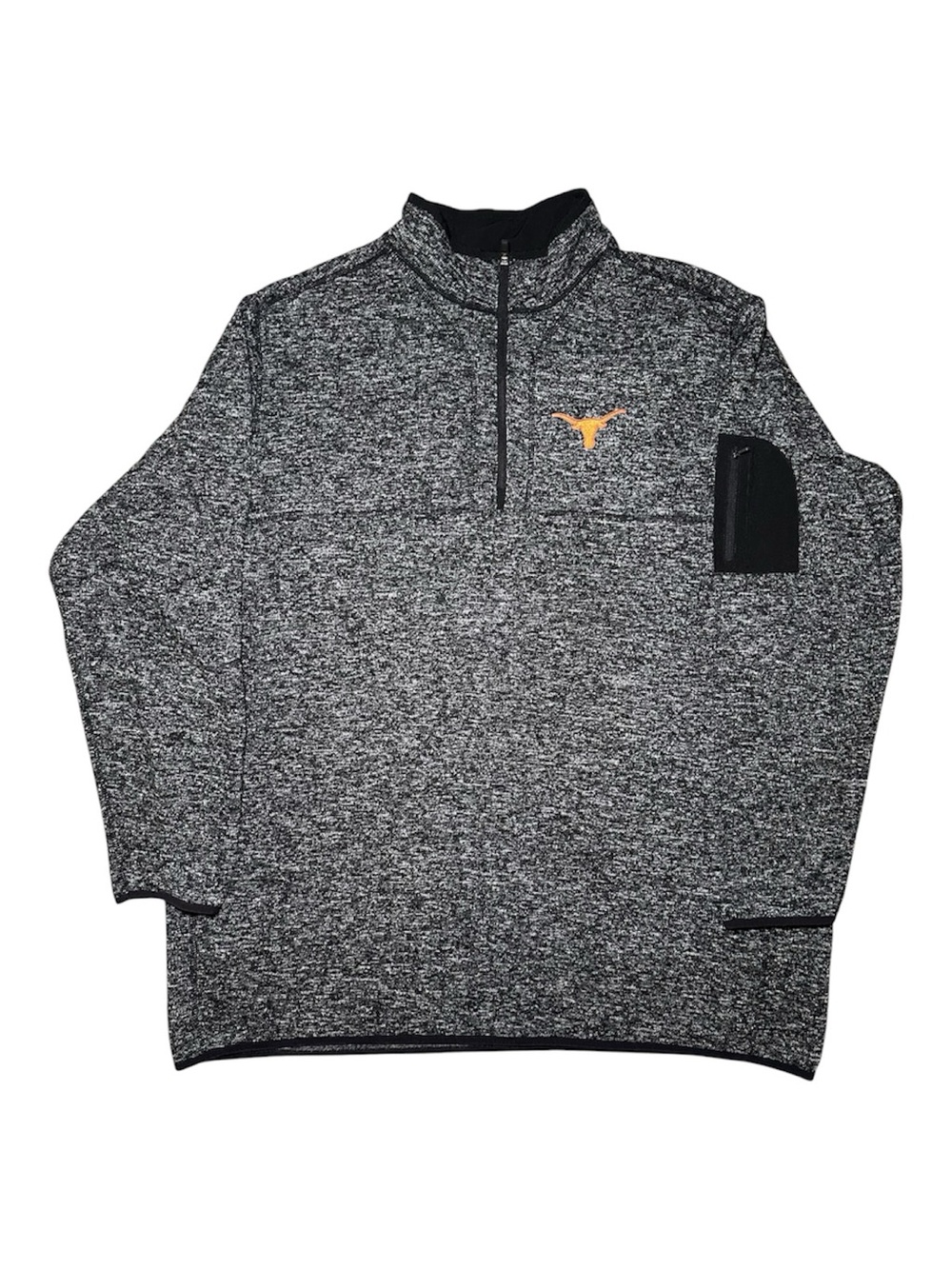 Antigua Texas Longhorns Big & Tall Fortune 1/4 Zip Pullover Jacket Men’s 4X